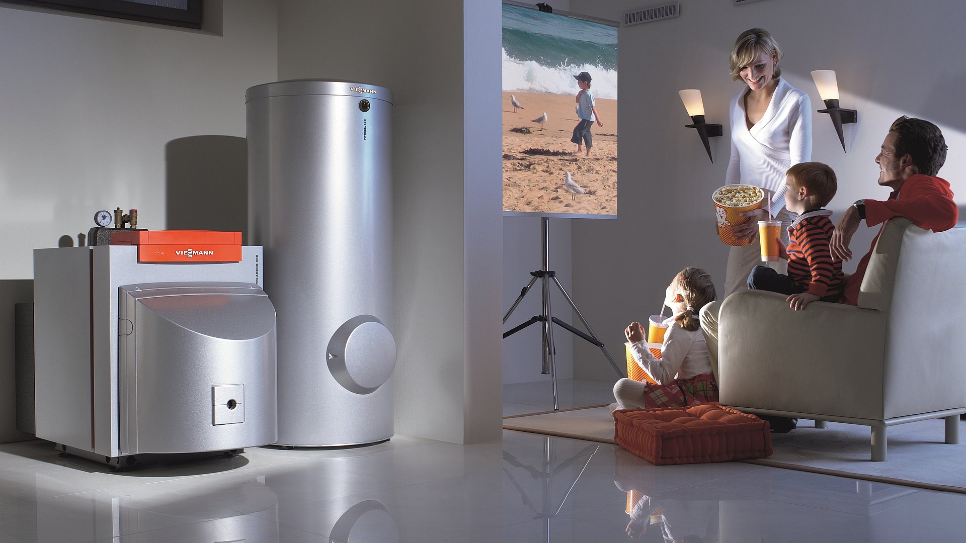 Water boiler top for home