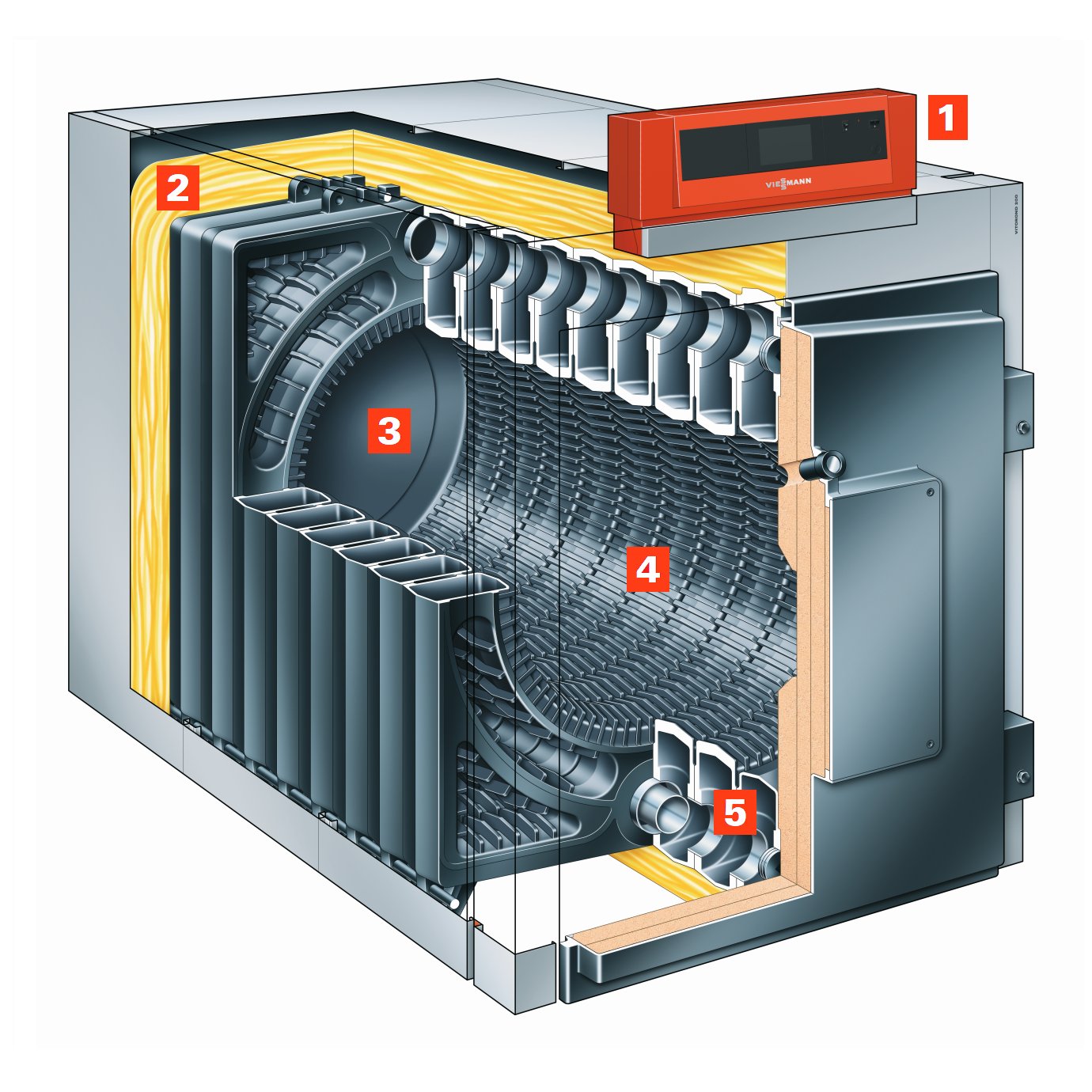 Vitorond 200 Oil-/Gas-fired Commercial Boiler | Viessmann CA