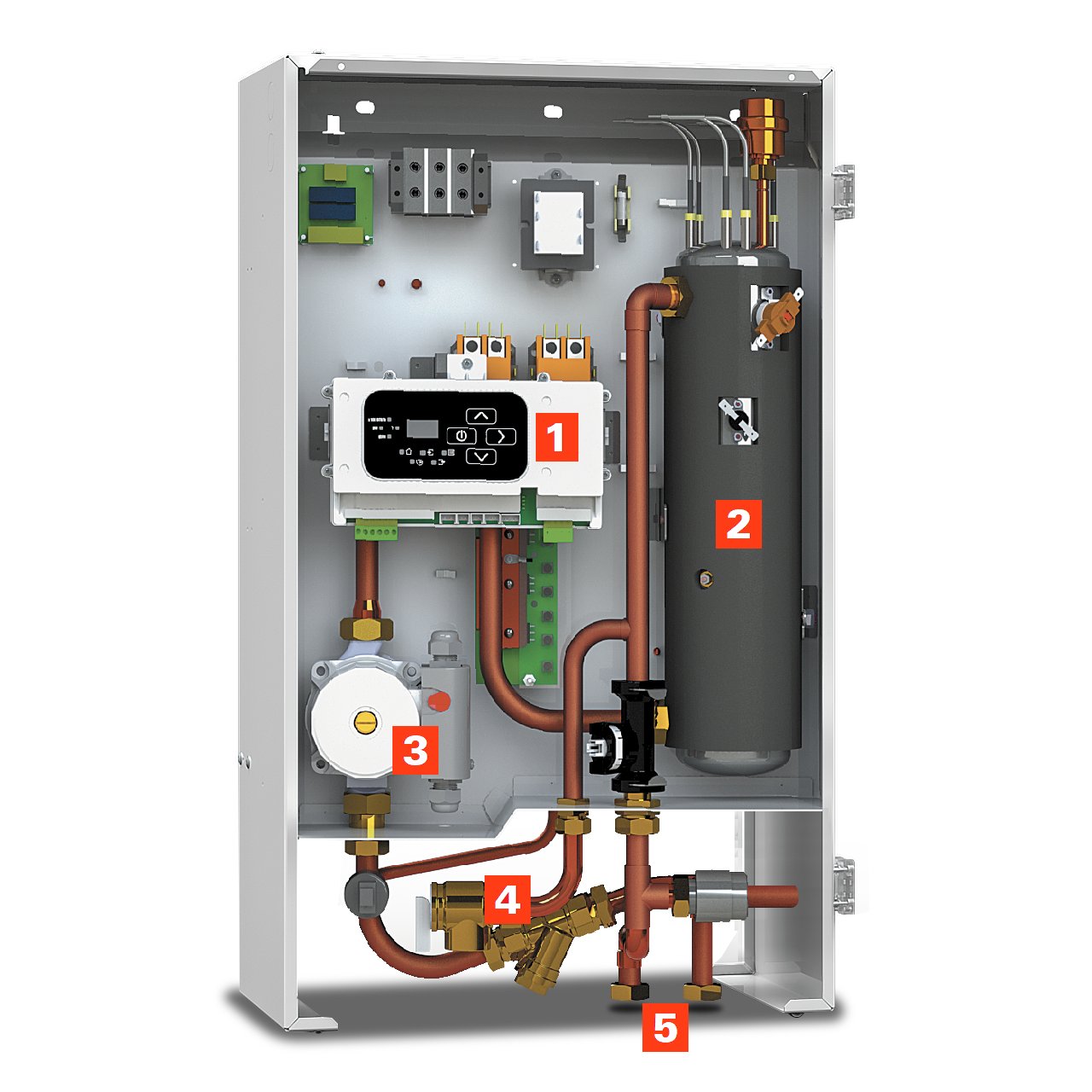 Vitotron 100 wall-mounted electric boiler | Boiler Steelvirgamet.com